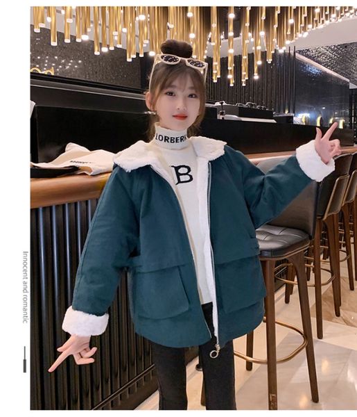 jackets 6 16t girls parkas winter coat plus velvet warm jakcet fashion hooded girl padded 221010, Blue;gray
jackets 6 16t girls parkas winter coat plus velvet warm jakcet fashion hooded girl padded 221010, Blue;gray
