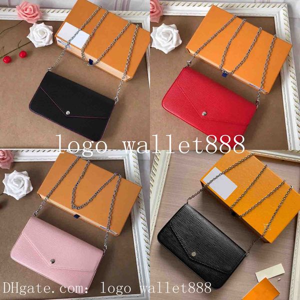 evening bags fashion designer 3 piece/set wallet women vintage chain shoulder bag highquality handbag flower & checkerboard key pouch m62467
evening bags fashion designer 3 piece/set wallet women vintage chain shoulder bag highquality handbag flower & checkerboard key pouch m62467