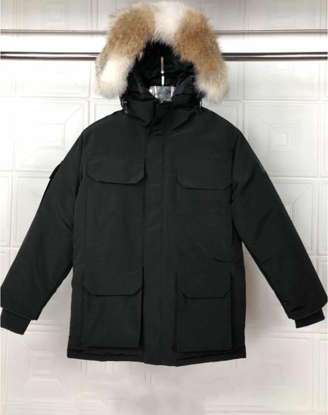 designer luxury goosie down jacket fur ruff men cg winter fit warm canadas men white goosing coat exterior pockets zipper stretch rib cuff t, Black
designer luxury goosie down jacket fur ruff men cg winter fit warm canadas men white goosing coat exterior pockets zipper stretch rib cuff t, Black