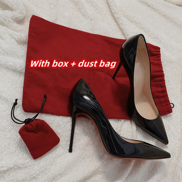 brand ladies high heels red wedding shoes leather pointed toe nude black patent leather 8 12 cm size 34-44
brand ladies high heels red wedding shoes leather pointed toe nude black patent leather 8 12 cm size 34-44