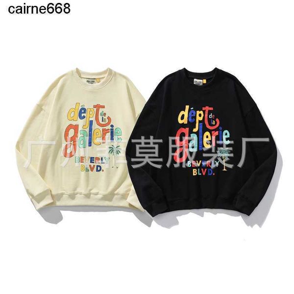 designer men's hoodies sweatshirts fashion brand new galery dept rainbow printed round neck sweater men women, Black
designer men's hoodies sweatshirts fashion brand new galery dept rainbow printed round neck sweater men women, Black