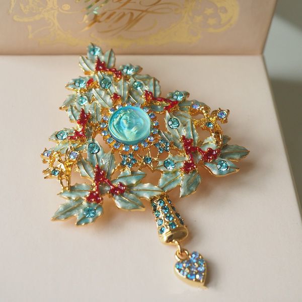 kirksfolly dream angel christmas tree brooch corsage pin necklace pendant, Gray
kirksfolly dream angel christmas tree brooch corsage pin necklace pendant, Gray