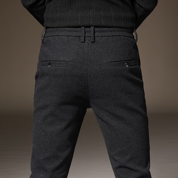 men's pants spring autumn winter classic men's elastic casual pants mens business dress slim fit jogger stretch long trousers male, Black
men's pants spring autumn winter classic men's elastic casual pants mens business dress slim fit jogger stretch long trousers male, Black