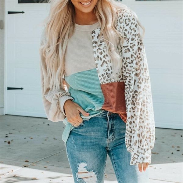 womens hoodies sweatshirts contrast color womens spring and autumn leopard print round neck longsleeved sweatershirts women hoodies 221010, Black
womens hoodies sweatshirts contrast color womens spring and autumn leopard print round neck longsleeved sweatershirts women hoodies 221010, Black