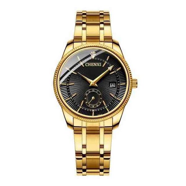 luxury brand golden quartz stainls steel chenxi couple wrist watch for lovers, Slivery;brown
luxury brand golden quartz stainls steel chenxi couple wrist watch for lovers, Slivery;brown