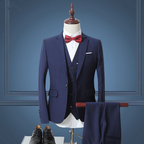 men's suits blazers jacketsvestpant classic men slim business office suits dress men's solid color groom wedding dress tuxedo 2210, White;black
men's suits blazers jacketsvestpant classic men slim business office suits dress men's solid color groom wedding dress tuxedo 2210, White;black