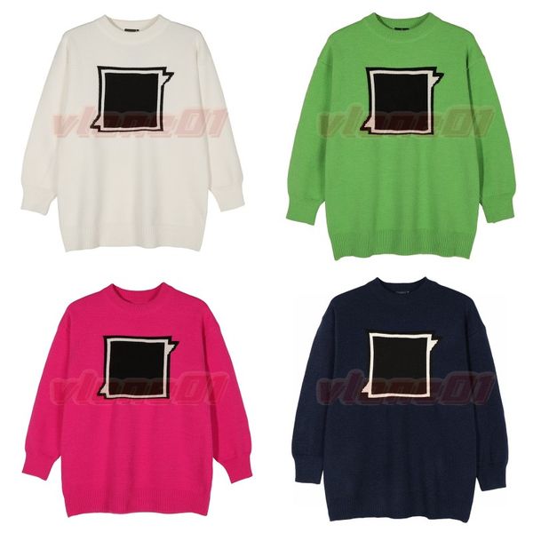 womens autumn winter sweater designer knitted sweaters for women mens fashion square casual knitted jumper asian size s-l, White;black
womens autumn winter sweater designer knitted sweaters for women mens fashion square casual knitted jumper asian size s-l, White;black