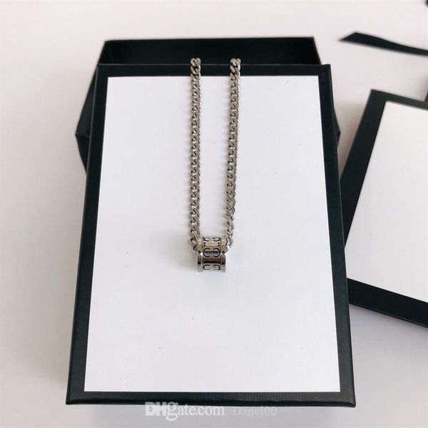 classic stainless steel necklace designers rings circle luxurys pendant necklaces for man woman jewelry278m, Silver
classic stainless steel necklace designers rings circle luxurys pendant necklaces for man woman jewelry278m, Silver