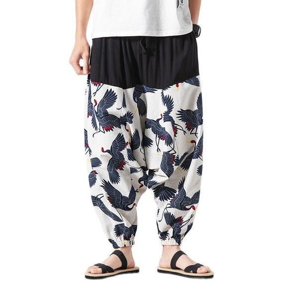 men's pants streetwear cross vintage print harem male hip hop jogger trousers punk street men sweatpants m5xl 221010, Black
men's pants streetwear cross vintage print harem male hip hop jogger trousers punk street men sweatpants m5xl 221010, Black