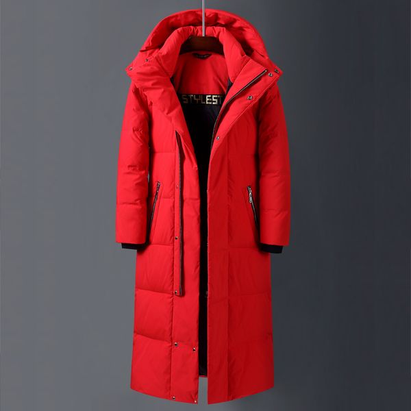 men's down parkas mens women brand red xlong down coats winter over the knee thicken warm detachable hat male's jackets canada coa, Black
men's down parkas mens women brand red xlong down coats winter over the knee thicken warm detachable hat male's jackets canada coa, Black