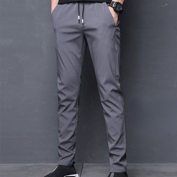 men's pants summer ice silk ninepoint loose straight quickdrying korean version 5xl breathable thin casual 221010, Black
men's pants summer ice silk ninepoint loose straight quickdrying korean version 5xl breathable thin casual 221010, Black