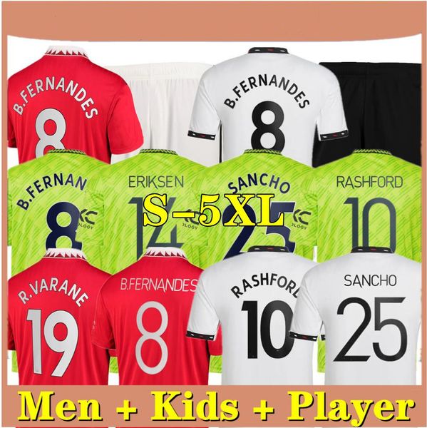 22 23 sancho soccer jerseys bruno fernandes man utd rashford football shirt world cup men kids kit martinez malacia eriksen manchesters case, Black;yellow
22 23 sancho soccer jerseys bruno fernandes man utd rashford football shirt world cup men kids kit martinez malacia eriksen manchesters case, Black;yellow