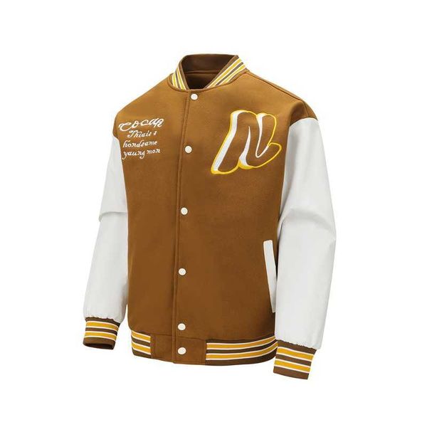youth sports baseball jacket men and women coat korean version streetwear trend bomber jacket, Black
youth sports baseball jacket men and women coat korean version streetwear trend bomber jacket, Black