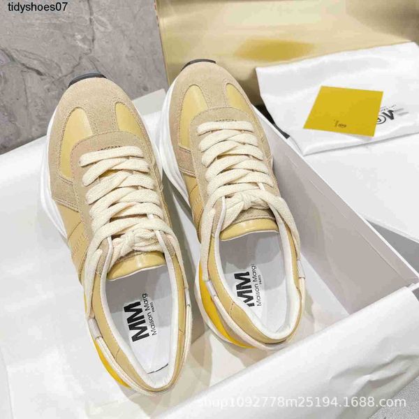 margiela new german training shoes dad shoes women's thick sole fashion versatile casual couple forrest gump sneakers men, Black
margiela new german training shoes dad shoes women's thick sole fashion versatile casual couple forrest gump sneakers men, Black