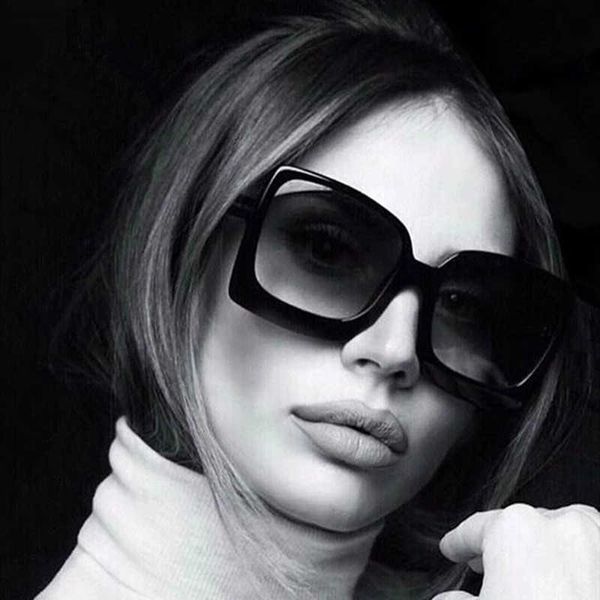 the sun picture frame 2022 big fashion oversized glasses women brand designer plastic female gradient glasses gafas de sol mujer uv400, Black
the sun picture frame 2022 big fashion oversized glasses women brand designer plastic female gradient glasses gafas de sol mujer uv400, Black