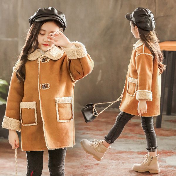 jackets girl boy winter coat thicken warm cashmere kids girls long coats children casual clothes overwear 4 14t 221010, Blue;gray
jackets girl boy winter coat thicken warm cashmere kids girls long coats children casual clothes overwear 4 14t 221010, Blue;gray