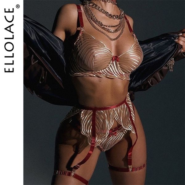 set ellolace lingerie for women gold embroldery lace transparent bra fancy female underwear 4pieces garter belt with stockings 221010, Red;black
set ellolace lingerie for women gold embroldery lace transparent bra fancy female underwear 4pieces garter belt with stockings 221010, Red;black