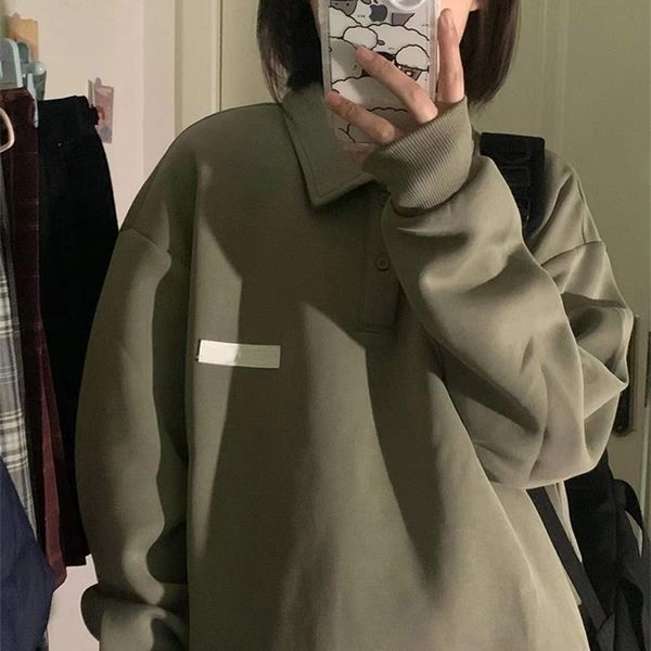 womens hoodies sweatshirts womens green casual polo collar hoodies women korean style leisure sweatshirt long sleeve harajuku y2k clothes s, Black
womens hoodies sweatshirts womens green casual polo collar hoodies women korean style leisure sweatshirt long sleeve harajuku y2k clothes s, Black