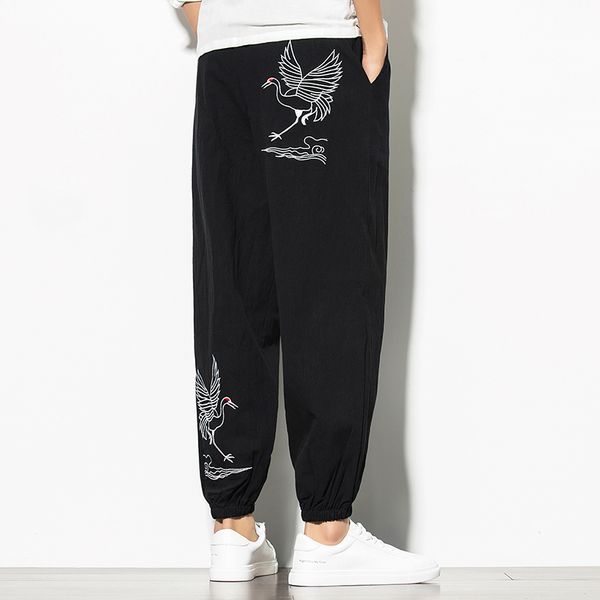 men's pants autumn men cotton linen harem pants hip hop joggers printed vintage baggy mens pants man sweatpants streetwear drop 221010, Black
men's pants autumn men cotton linen harem pants hip hop joggers printed vintage baggy mens pants man sweatpants streetwear drop 221010, Black