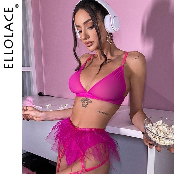 set ellolace pink female lingerie garters with feather lace wireless bra women underwear uncensored seamless intimate 3piece 221010, Red;black
set ellolace pink female lingerie garters with feather lace wireless bra women underwear uncensored seamless intimate 3piece 221010, Red;black