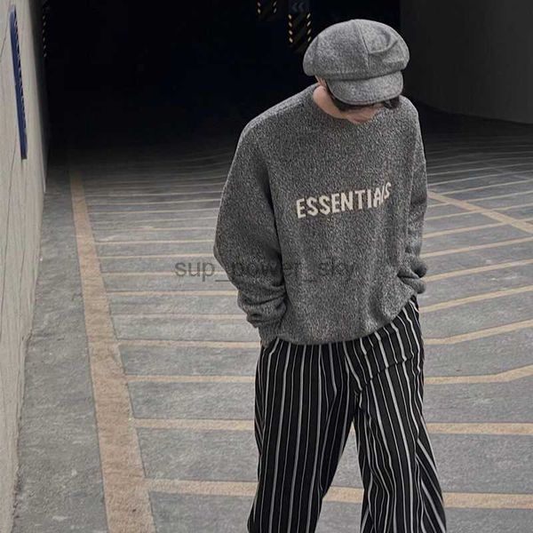 men's sweaters essential designer fashion knitting casual long sleeve loose sweater womens luxury top, White;black
men's sweaters essential designer fashion knitting casual long sleeve loose sweater womens luxury top, White;black