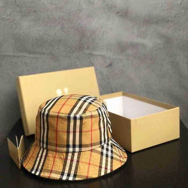 s designer hats japanese burberys spring summer b family lattice fisherman's letter embroidery versatile men's and women's ba, Blue;gray
s designer hats japanese burberys spring summer b family lattice fisherman's letter embroidery versatile men's and women's ba, Blue;gray