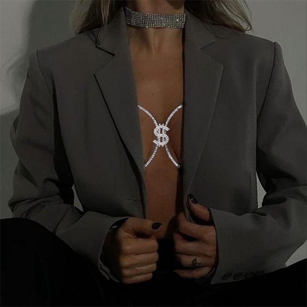other dollar crystal chest bracket chain bra body jewelry for women body chain harness lingerie necklace festival 221008, Slivery;golden
other dollar crystal chest bracket chain bra body jewelry for women body chain harness lingerie necklace festival 221008, Slivery;golden