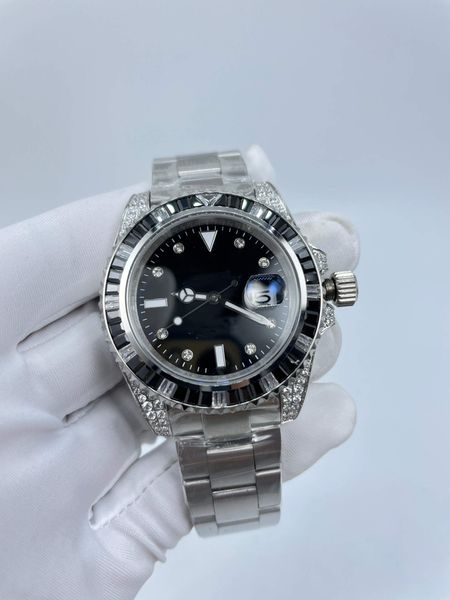 classic mens automatic mechanical 2813 movement watches diamond bezel gold stainless steel strap man wristwatches fashion male wristwatch bi, Slivery;brown
classic mens automatic mechanical 2813 movement watches diamond bezel gold stainless steel strap man wristwatches fashion male wristwatch bi, Slivery;brown