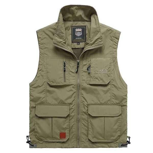 men's vests summer mesh thin multi pocket vest for male big size male casual 4 colors sleeveless jacket with many pockets reporter wais, Black;white
men's vests summer mesh thin multi pocket vest for male big size male casual 4 colors sleeveless jacket with many pockets reporter wais, Black;white