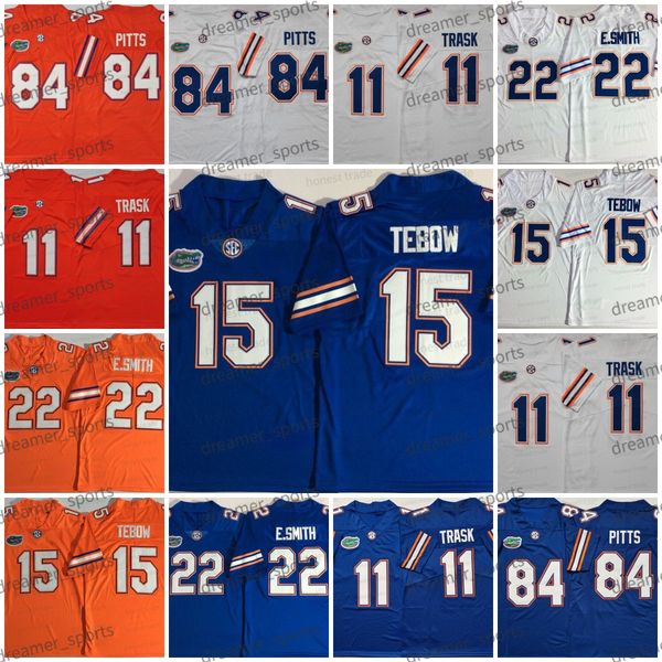 ncaa florida gators college football jersey 84 kyle pitts 22 e.smith 15 tim tebow 11 kyle trask blue orange white mens jerseys stitched, Black
ncaa florida gators college football jersey 84 kyle pitts 22 e.smith 15 tim tebow 11 kyle trask blue orange white mens jerseys stitched, Black