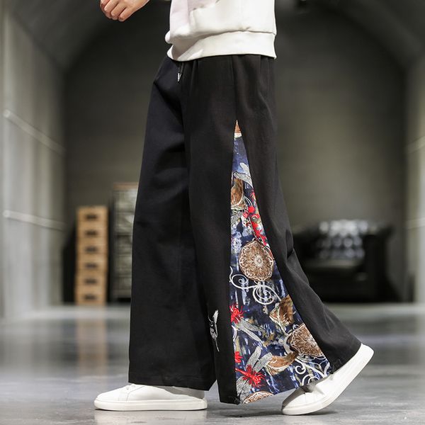 men's pants vintage mens fashion loose harem pants male autumn causal baggy harajuku style trousers cotton linen cotton pants 5xl 22101, Black
men's pants vintage mens fashion loose harem pants male autumn causal baggy harajuku style trousers cotton linen cotton pants 5xl 22101, Black