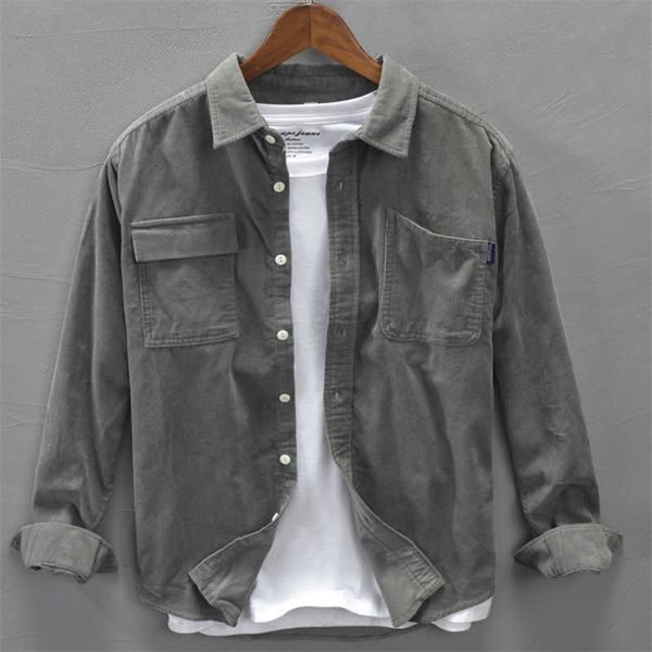 men's casual shirts casual men's shirts turn-down collar spring autumn single-breasted corduroy shirt camisas de hombre t221006, White;black
men's casual shirts casual men's shirts turn-down collar spring autumn single-breasted corduroy shirt camisas de hombre t221006, White;black