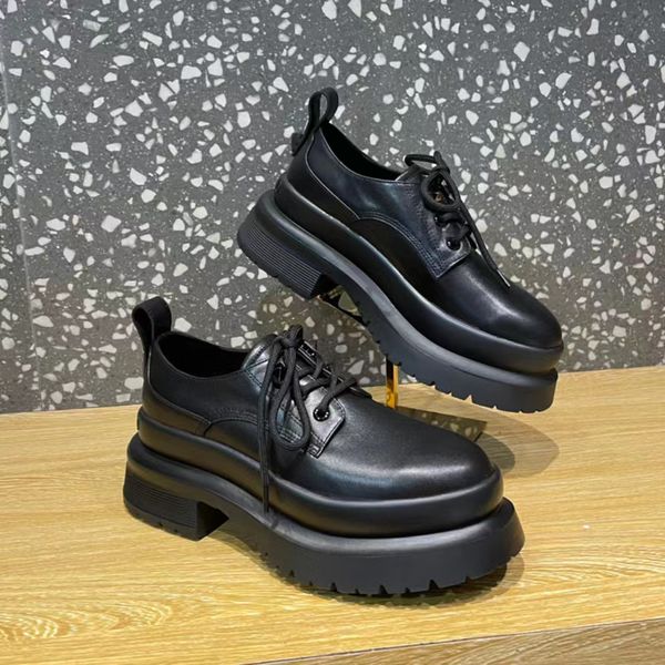 black women flatform shoes calf leather sneakers flats shoes low lace-uptrim round head toe luxury designers on foot thick soled shoe
black women flatform shoes calf leather sneakers flats shoes low lace-uptrim round head toe luxury designers on foot thick soled shoe