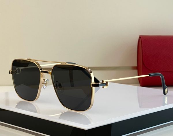square pilot sunglasses for men 0388 gold frame gray lens navigator design sun shades sonnenbrille uv400 popular eyewear with box, White;black
square pilot sunglasses for men 0388 gold frame gray lens navigator design sun shades sonnenbrille uv400 popular eyewear with box, White;black