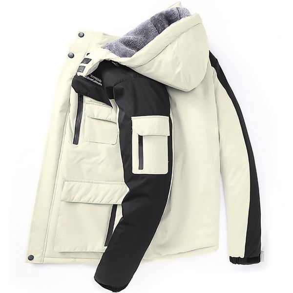 men's down parkas winter jacket men parka 6xl mens plus velvet thickening hooded coats ski suit casual warm s coat 221008, Black
men's down parkas winter jacket men parka 6xl mens plus velvet thickening hooded coats ski suit casual warm s coat 221008, Black
