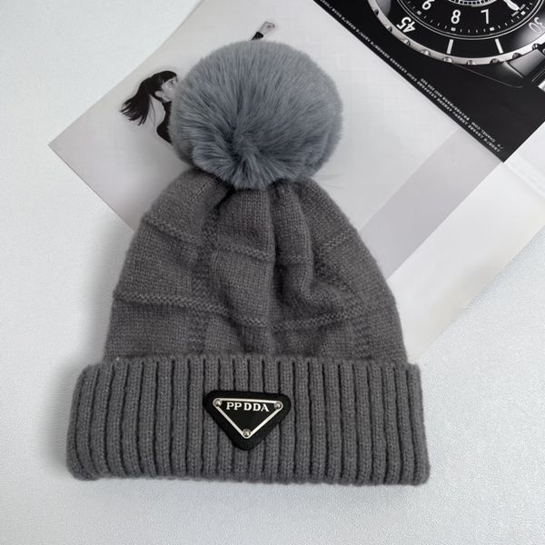 designers beanie winter knitted woolen hat luxurys triangle design women chunky knit thick warm faux fur pom beanies hats female bonnet bean, Blue;gray
designers beanie winter knitted woolen hat luxurys triangle design women chunky knit thick warm faux fur pom beanies hats female bonnet bean, Blue;gray