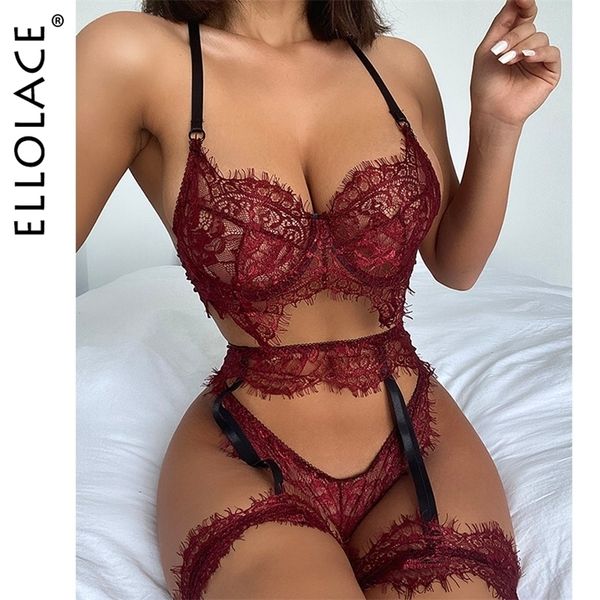 set ellolace lace lingerie transparent underwear brief sets with garters burgundy short skin care kits mesh bilizna set 221010, Red;black
set ellolace lace lingerie transparent underwear brief sets with garters burgundy short skin care kits mesh bilizna set 221010, Red;black