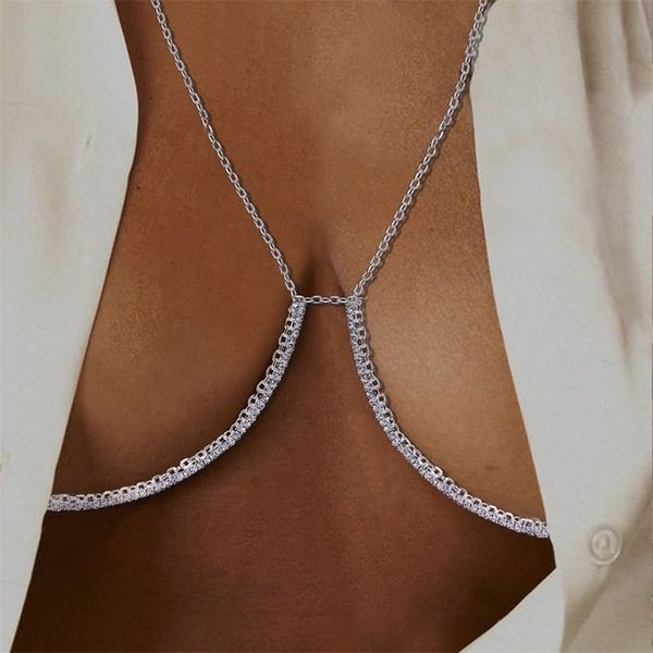 other thin link crystal chest bracket bust chain bra harness beach bikini body chain jewelry necklace for women party 221008, Slivery;golden
other thin link crystal chest bracket bust chain bra harness beach bikini body chain jewelry necklace for women party 221008, Slivery;golden
