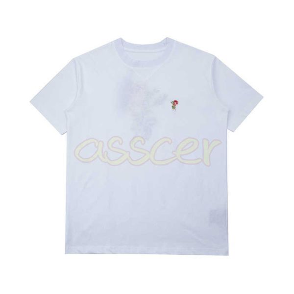 summer mens t shirts rose embroidery tees womens short sleeve asian size s-xl, White;black
summer mens t shirts rose embroidery tees womens short sleeve asian size s-xl, White;black