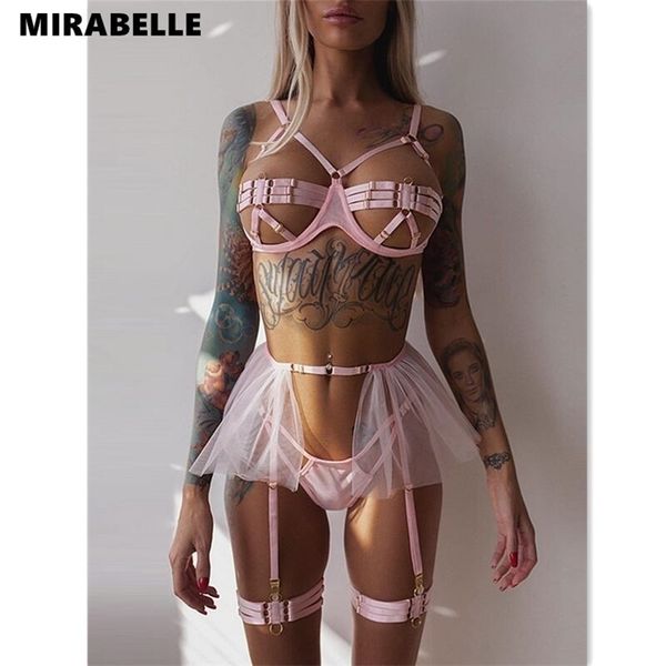 set mirabelle sensual lingerie with short skirt hollow out bra and panty set woman 5 pieces underwear garter pink erotic set, Red;black
set mirabelle sensual lingerie with short skirt hollow out bra and panty set woman 5 pieces underwear garter pink erotic set, Red;black