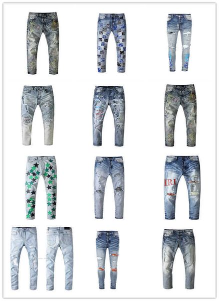 new fashion men black jeans skinny ripped stretch slim west hip hop distrressed cotton denim color patch rainbow sticker straight regular, Blue
new fashion men black jeans skinny ripped stretch slim west hip hop distrressed cotton denim color patch rainbow sticker straight regular, Blue