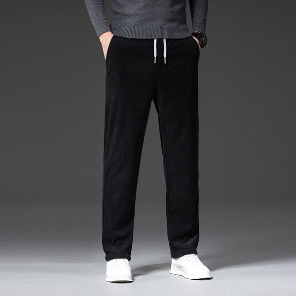 men's pants autumn winter loose corduroy pants men elastic drawstring waist business straight trousers male plus size m5xl 221010, Black
men's pants autumn winter loose corduroy pants men elastic drawstring waist business straight trousers male plus size m5xl 221010, Black