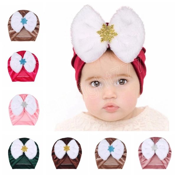 newborn toddler velvet hat kids soft bow turban caps with snowflake rhinestones center baby girls hair accessories, Yellow
newborn toddler velvet hat kids soft bow turban caps with snowflake rhinestones center baby girls hair accessories, Yellow