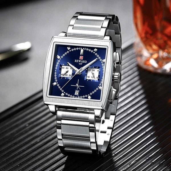 reward supplier quartz for square case chronograph sport wrist stainls steel luxury men watch hour, Slivery;brown
reward supplier quartz for square case chronograph sport wrist stainls steel luxury men watch hour, Slivery;brown