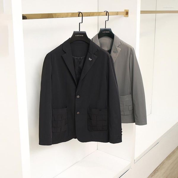 men's suits men's suit jacket two button stretch woven pocket slim fit coat business daily blazer fashion, White;black
men's suits men's suit jacket two button stretch woven pocket slim fit coat business daily blazer fashion, White;black