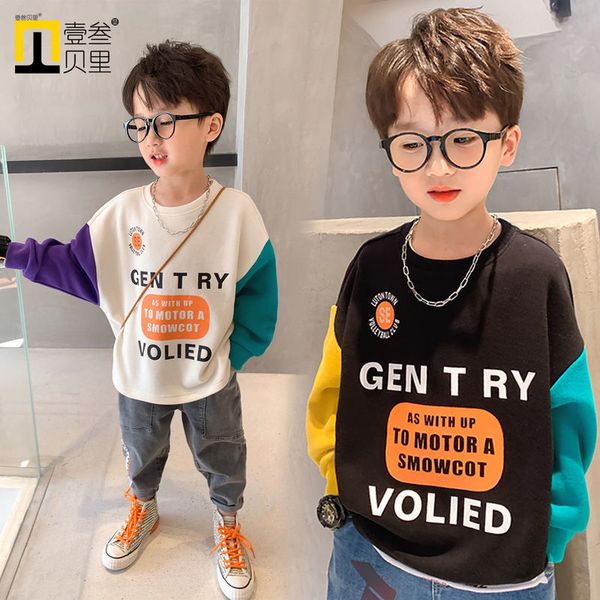 pullover kids baby girls boys t shirt long sleeve cotton children s letter print toddler girl spring clothes 221010, Blue
pullover kids baby girls boys t shirt long sleeve cotton children s letter print toddler girl spring clothes 221010, Blue