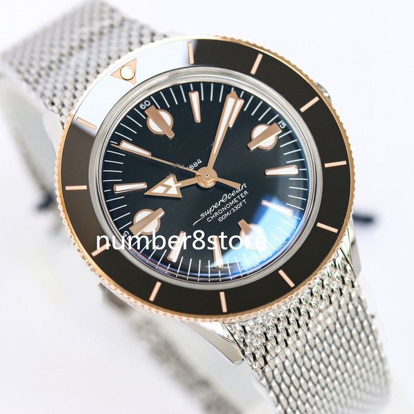 57 capsule collection mens watch gf factory ceramic bezel swiss automatic movement 28800vph sapphire crystal luxury wristwatch water resista, Slivery;brown
57 capsule collection mens watch gf factory ceramic bezel swiss automatic movement 28800vph sapphire crystal luxury wristwatch water resista, Slivery;brown