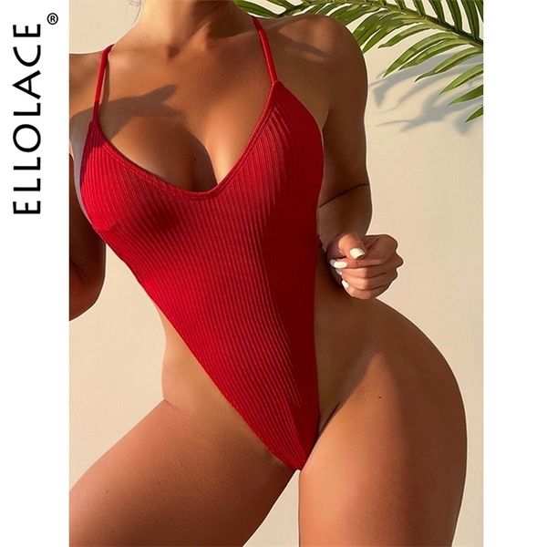 set ellolace onepiece thong swimsuit high cut backless monokini solid whole swimwear ribbed bikini harajuku bathing suit 221010, Red;black
set ellolace onepiece thong swimsuit high cut backless monokini solid whole swimwear ribbed bikini harajuku bathing suit 221010, Red;black