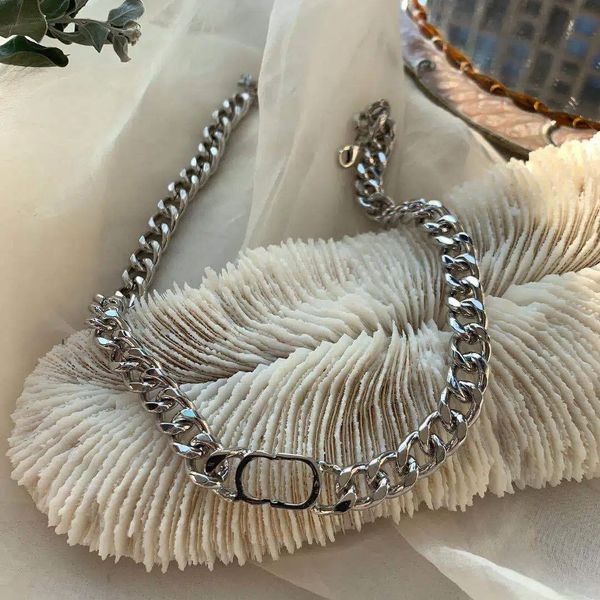 bracelet necklace alphabetic necklace retro versatile clavicle chain cuban link gold heart hip hop djia, Silver
bracelet necklace alphabetic necklace retro versatile clavicle chain cuban link gold heart hip hop djia, Silver