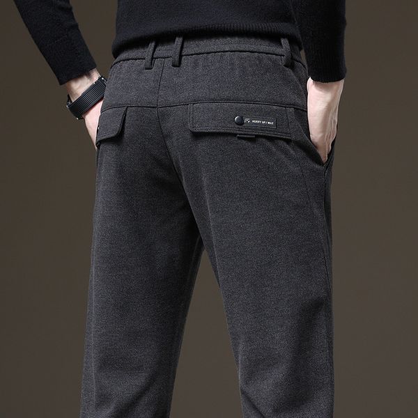 men's pants autumn winter men's casual pants male solid color koren style slim fit classic formal business trousers plus size 2838, Black
men's pants autumn winter men's casual pants male solid color koren style slim fit classic formal business trousers plus size 2838, Black